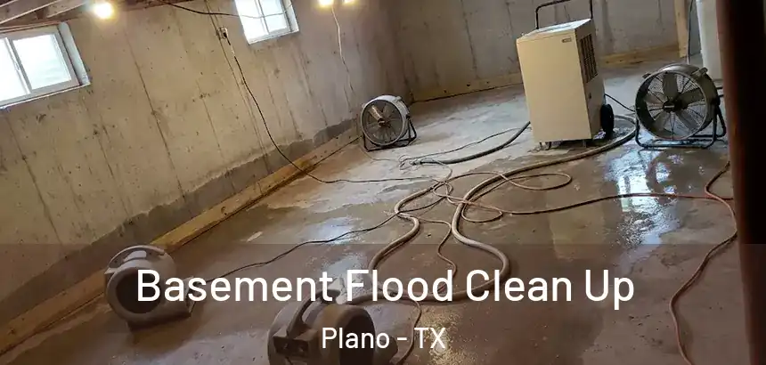  Basement Flood Clean Up Plano - TX