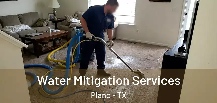Water Mitigation Services Plano - TX